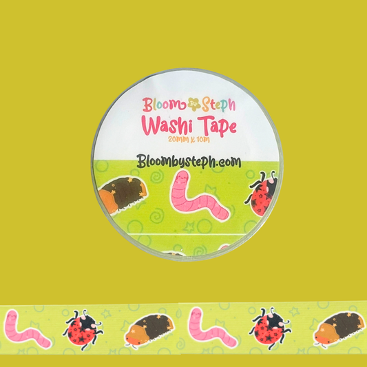 Cutie Bugs Washi Tape