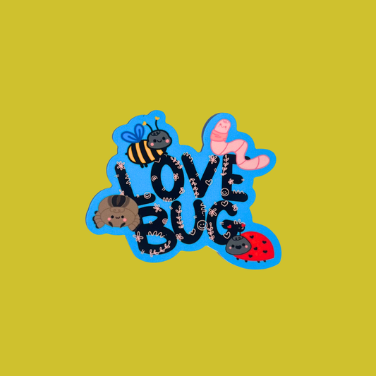 Love Bug Vinyl Sticker
