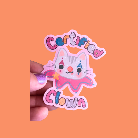 Certified Clown Cat