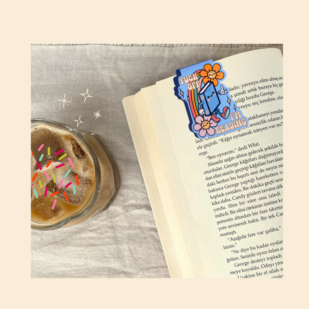 F*ck Off, I'm Reading Magnetic Bookmark