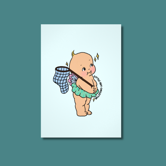 Kewpie Little Guy Collector Print