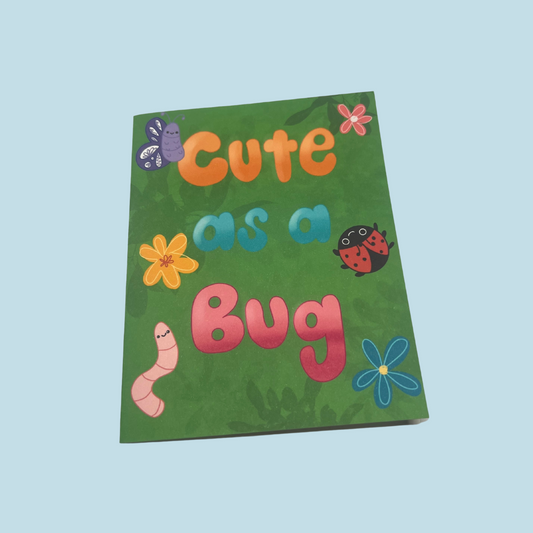 Cute As A Bug Mini Coloring Book