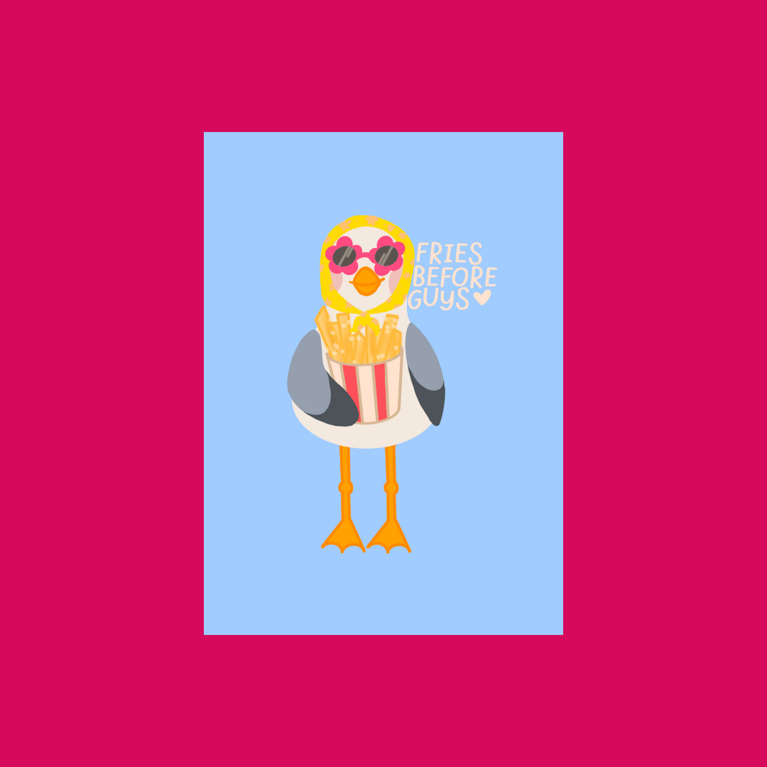 Fries Before Guys Print
