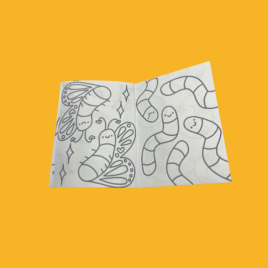 Cute As A Bug Mini Coloring Book