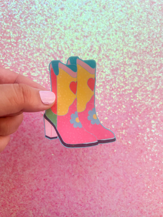 Thanks Partner Sticker Greeting Card