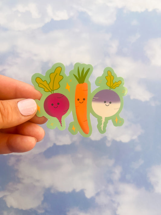 Rooting For You Sticker Greeting Card