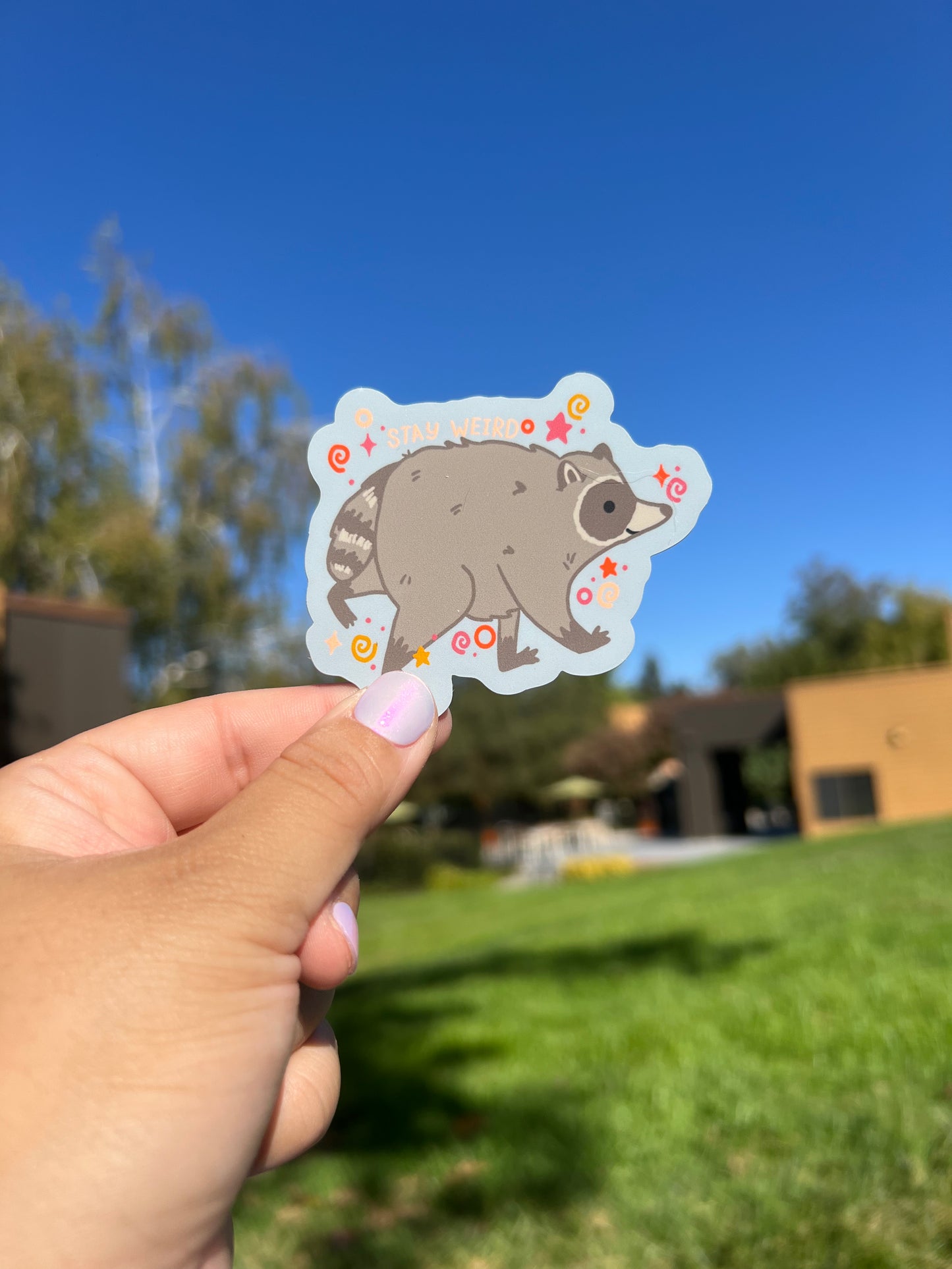Stay Weird Jimothy Vinyl Sticker