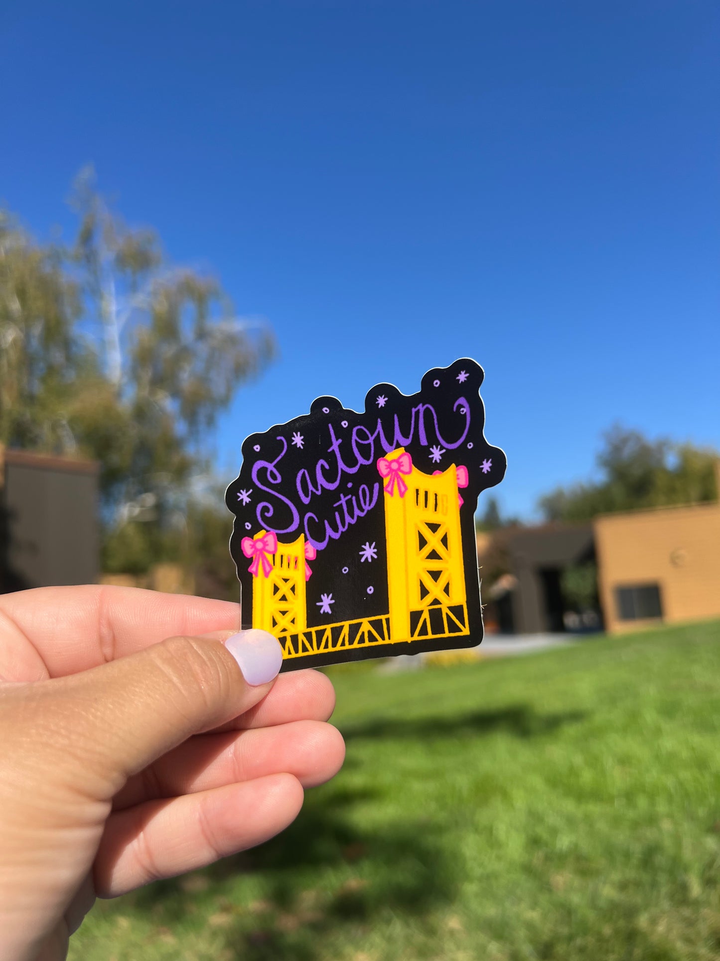 Sactown Cutie Vinyl Sticker