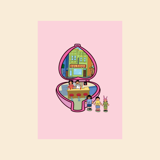 Bobs Burger X Polly Pocket Print