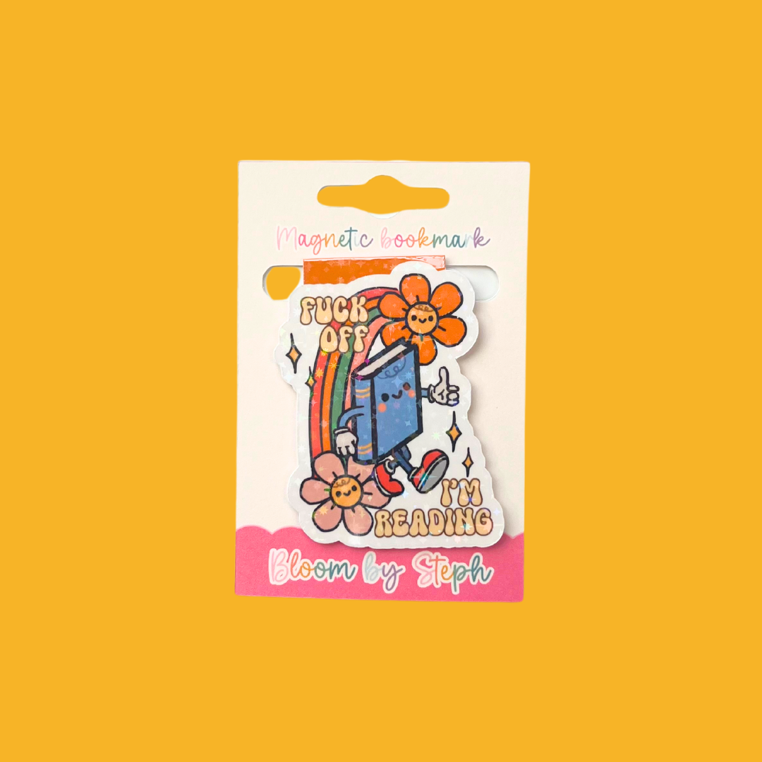 Fuck Off I'm Reading Bookmark