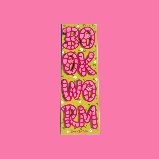 Book Worm Classic Bookmark