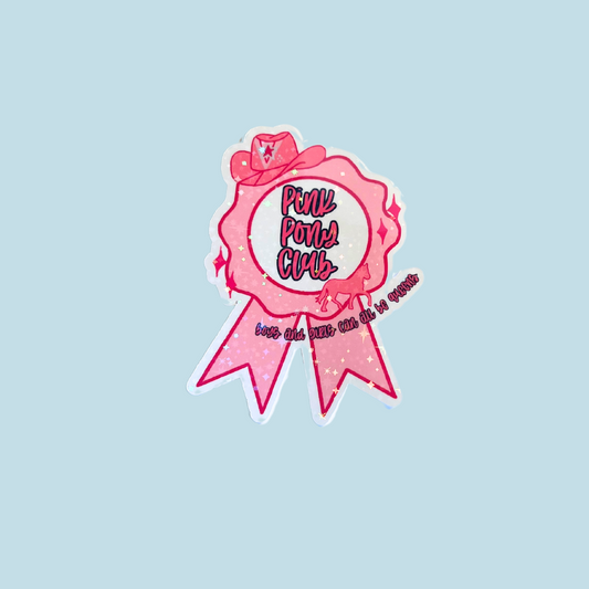 Pink Pony Club Sticker