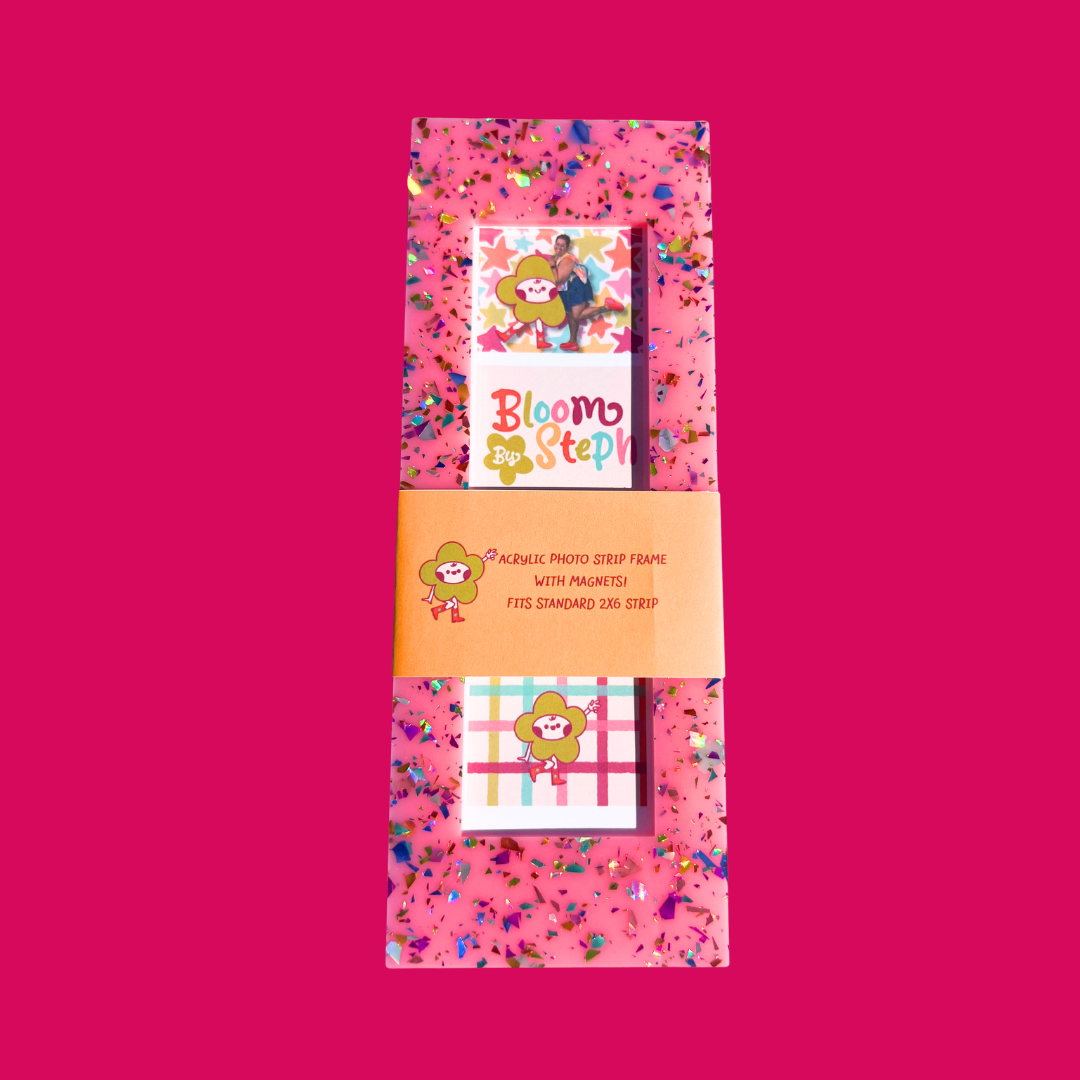 Square Acrylic Photo Strip Frame
