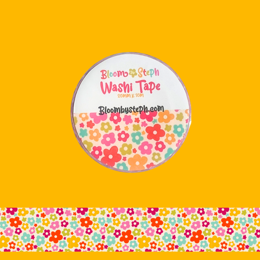 Blooming Washi Tape