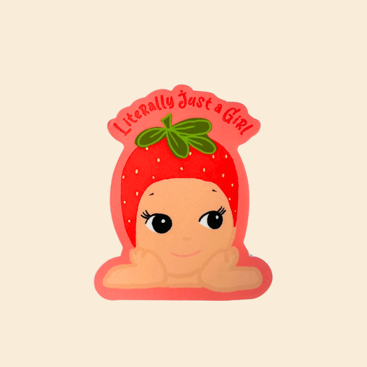 Literally Just A Sonny Girl Vinyl Sticker
