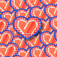 Hot Dog Heart Vinyl Sticker