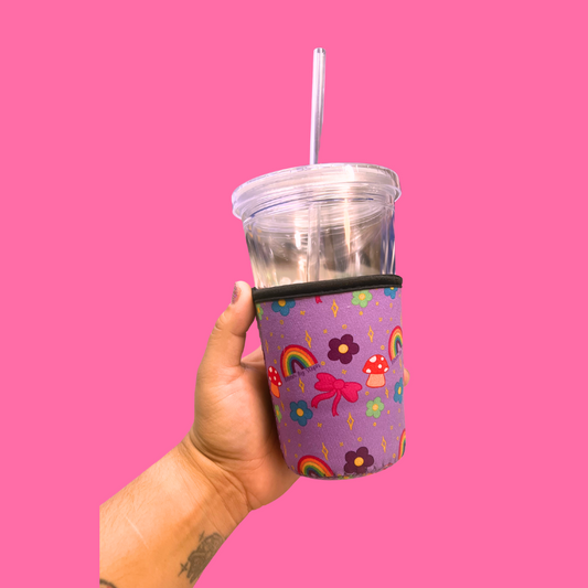 Girly Doodle Cup Sleeve