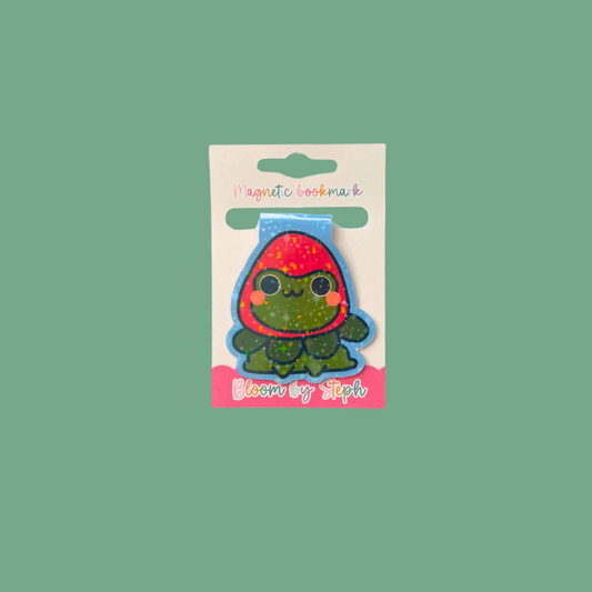 Frog Berry Bookmark