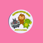 Cryptids Support Group Vinyl Sticker
