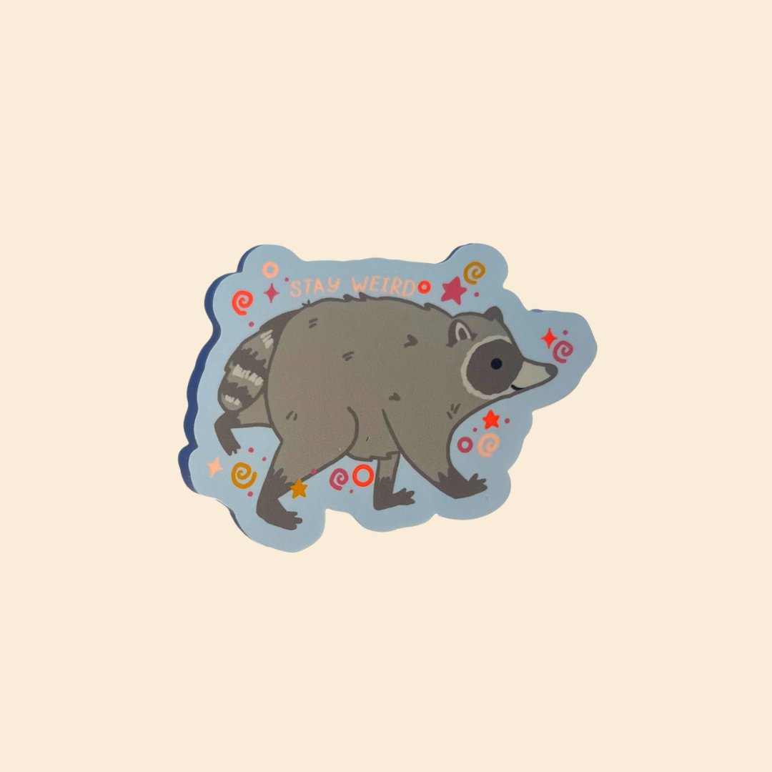 Stay Weird Jimothy Vinyl Sticker