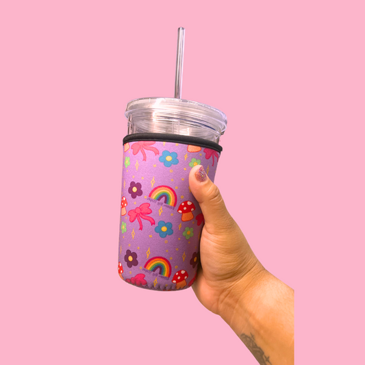 Girly Doodle Cup Sleeve