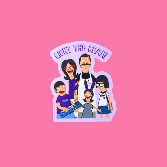 Light The Beam Belchers Vinyl Sticker