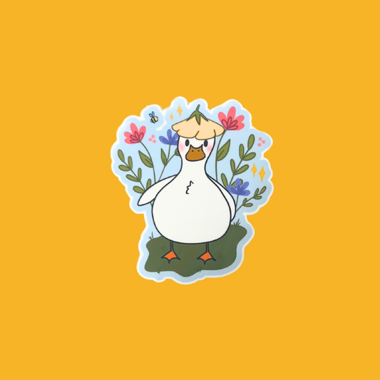 Duck Walk Sticker