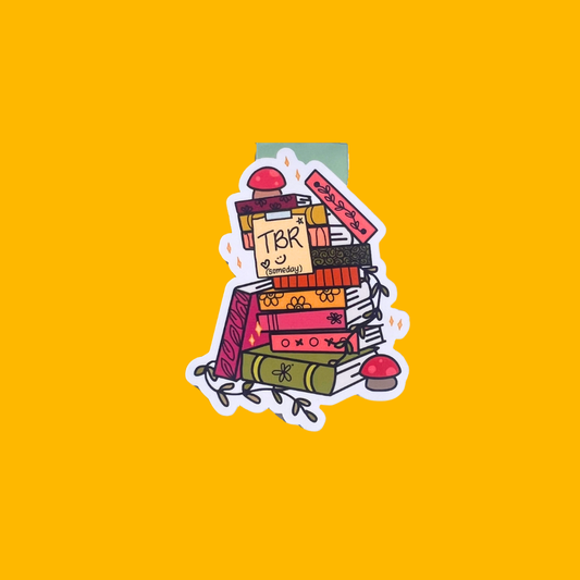 TBR Magnetic Bookmark