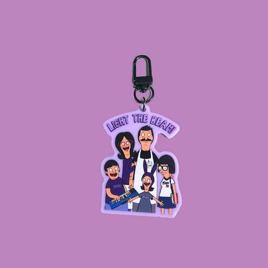 Bobs Burger X Sac Kings Keychain