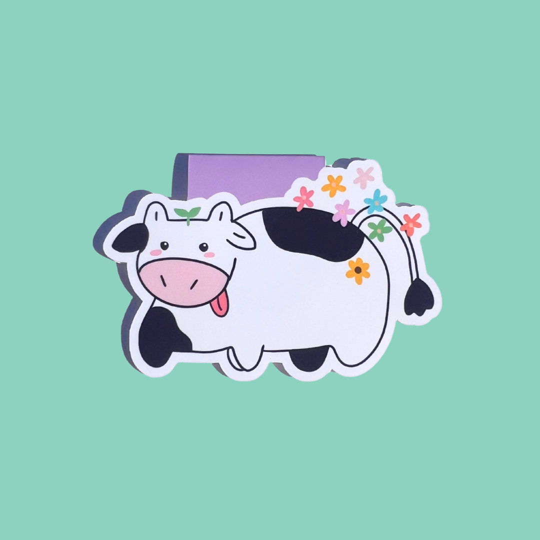 Cutie Cow Magnetic Bookmark