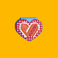 Hotdog Heart Magnetic Bookmark