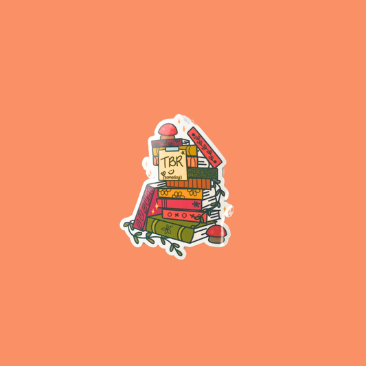 TBR Pile Sticker