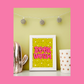 Book Worm Print