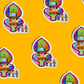 Bob Burger X Polly Pocket Vinyl Sticker