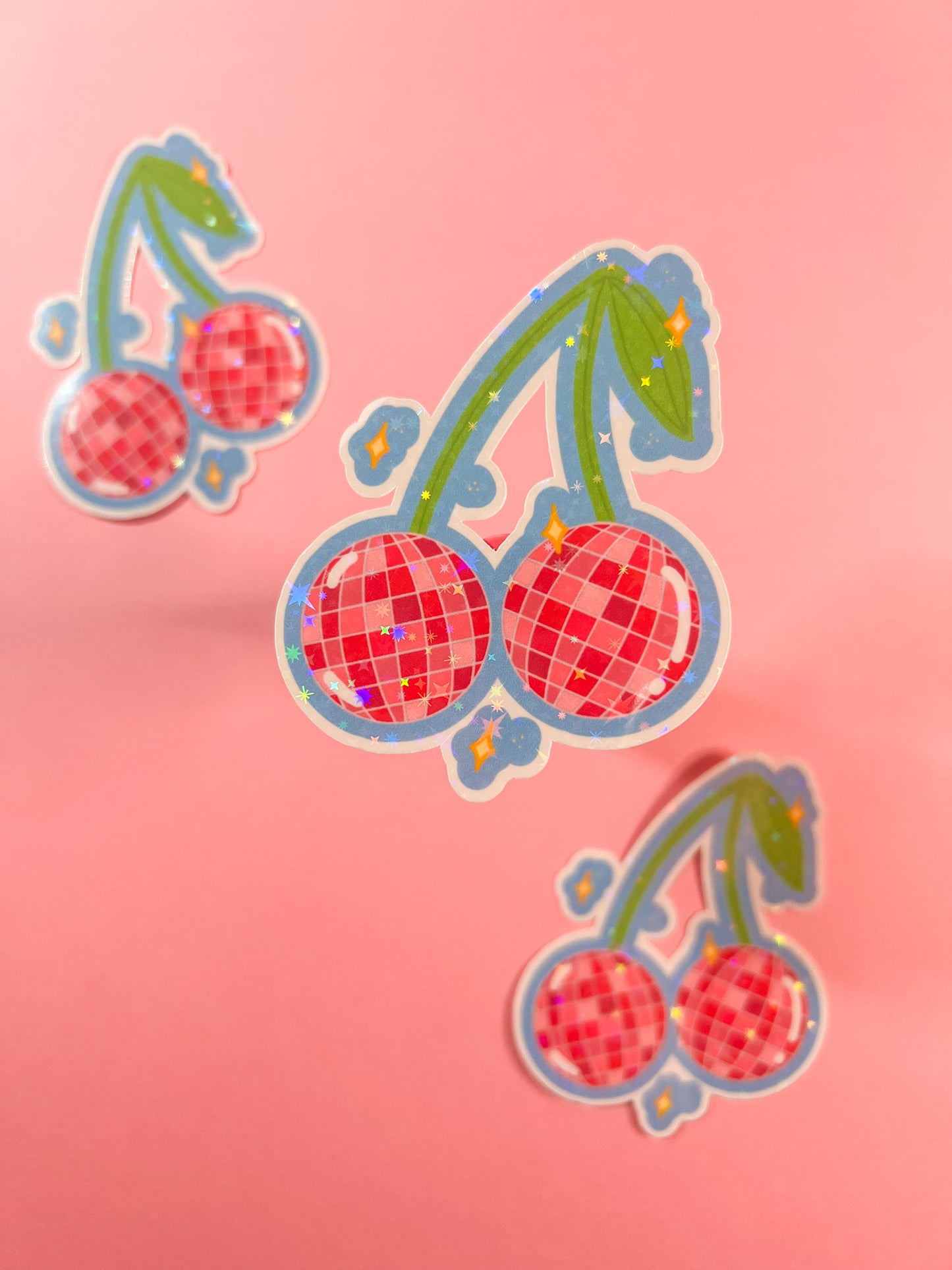 Disco Cherry Sticker