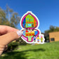 Bob Burger X Polly Pocket Vinyl Sticker