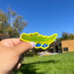 Croc in Crocs Vinyl Sticker