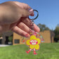 Make Room For Whimsy Penelope Glitter Keychain